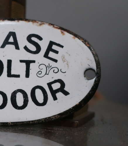 Please Bolt The Door