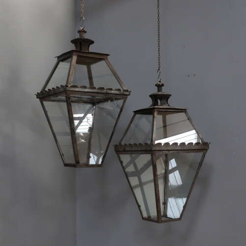 Large Early 20th Century Lanterns