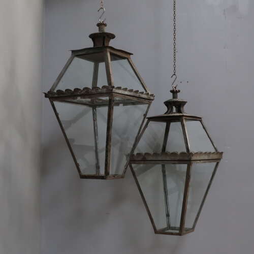 Large Early 20th Century Lanterns
