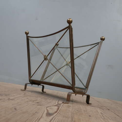 French Glazed Magazine Rack