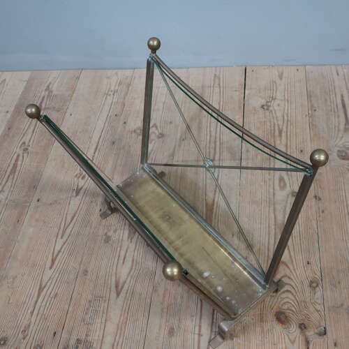French Glazed Magazine Rack