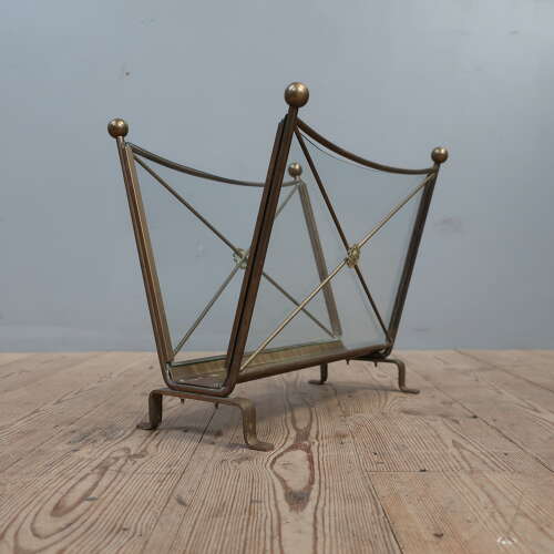 French Glazed Magazine Rack