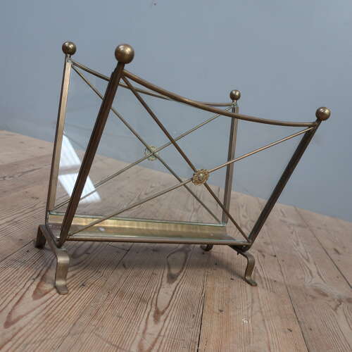 French Glazed Magazine Rack