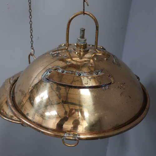 Brass Playmit Naval Pendant Lights