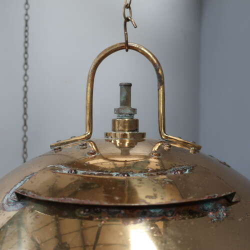 Brass Playmit Naval Pendant Lights