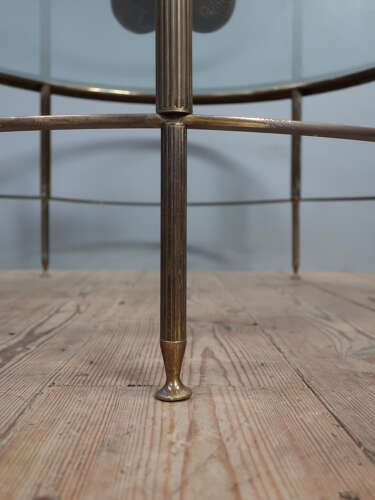 Large Circular Coffee Table in The Manner of Maison Jansen