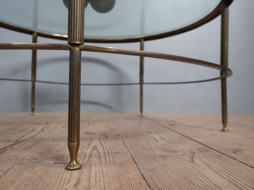 Large Circular Coffee Table in The Manner of Maison Jansen
