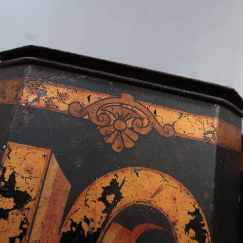 Pair of 19th Century Grocers Tole Tea Bins