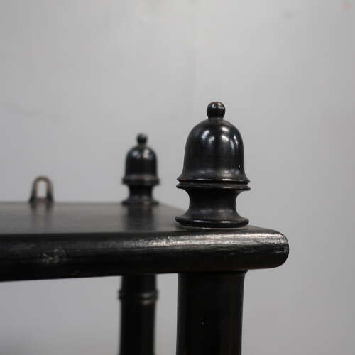19th Century Ebonised Faux Bamboo Wall Shelves