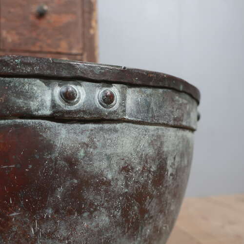 19th C French Copper Bowl / Planter