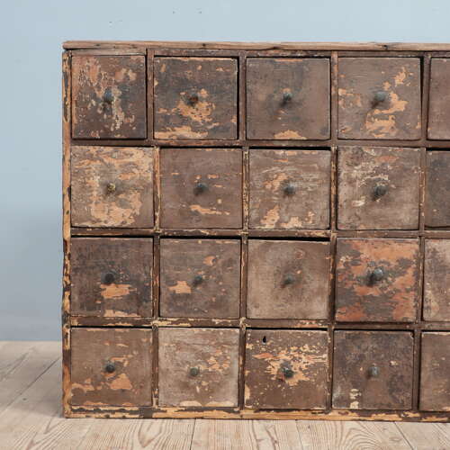 Early Bank of Drawers