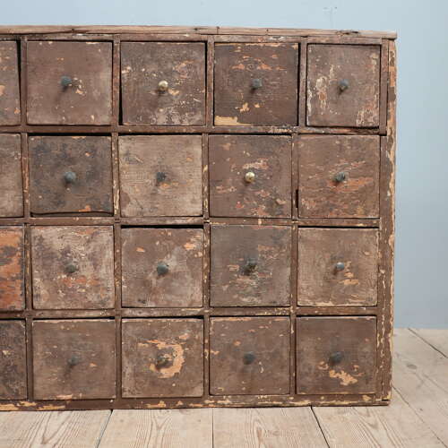Early Bank of Drawers