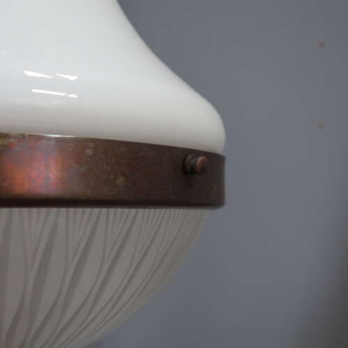 Two Tone 'Asteroid' Pendant Light