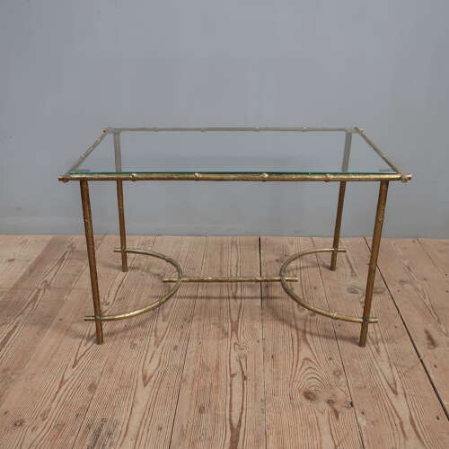 French Faux Bois Coffee Table