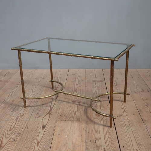 French Faux Bois Coffee Table