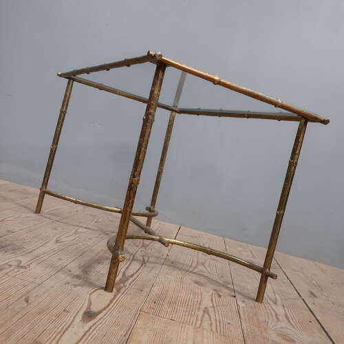 French Faux Bois Coffee Table