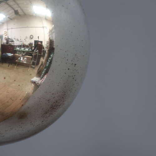 Mercury Glass Witches Ball