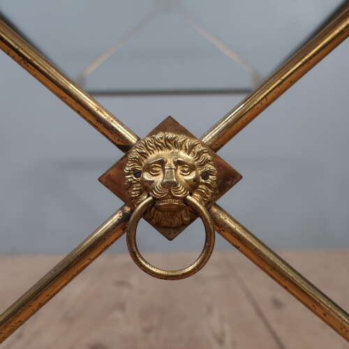 Maison Jansen Gilt Brass Coffee Table