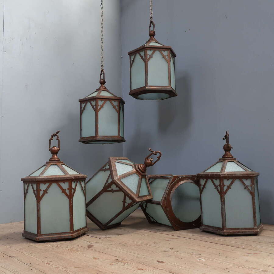 Large GEC Lanterns ~ 2 Available
