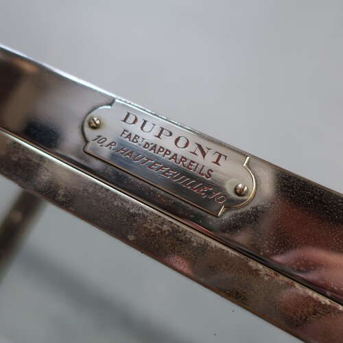 French Nickel on Brass Vitrine