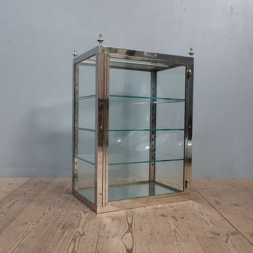 French Nickel on Brass Vitrine