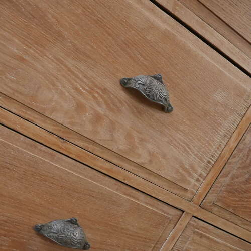 Bank of Oak Drapers Drawers