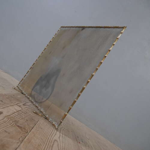 Maison Bagues Faux Bamboo Brass Fire Screen