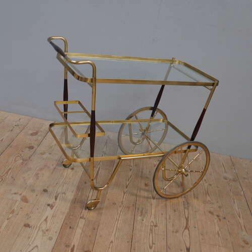 Italian Bar Cart by Cesare Lacca