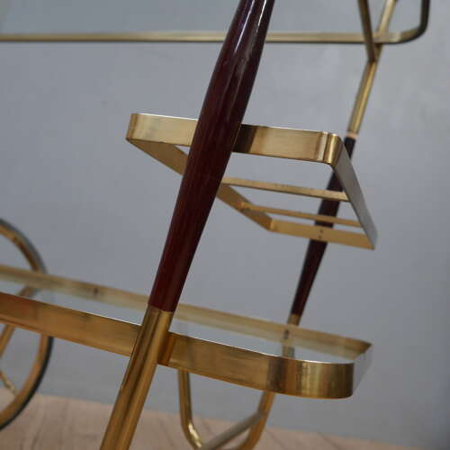 Italian Bar Cart by Cesare Lacca