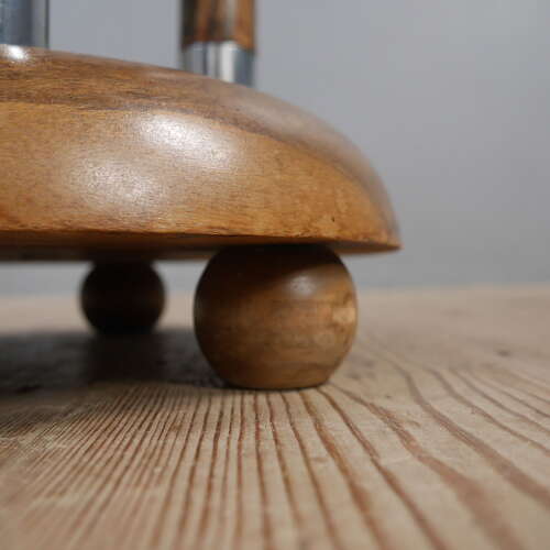 Art Deco Macassar & Marble Cocktail Table