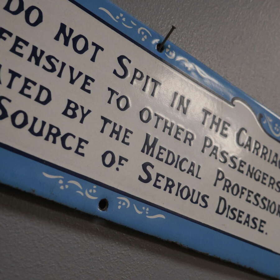 No Spitting In The Carriages