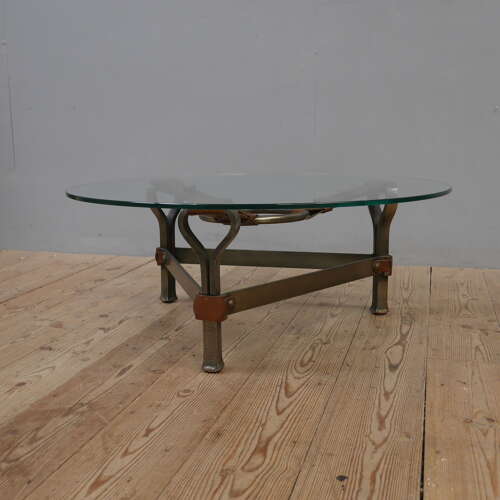 Coffee Table in the Manner of Jacques Adnet