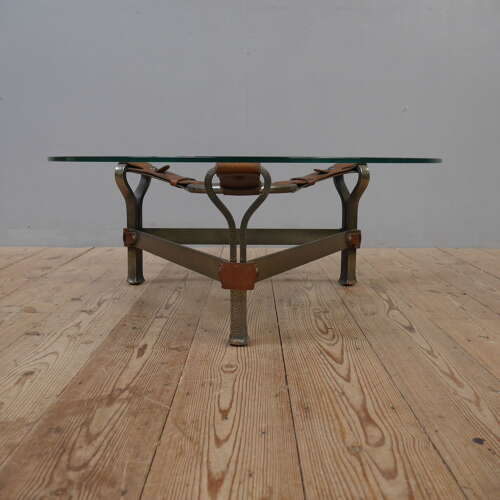 Coffee Table in the Manner of Jacques Adnet