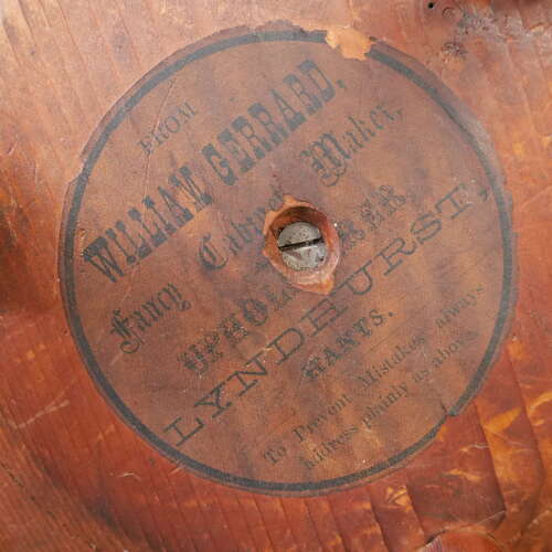 19th Century Faux Bamboo Side Table by William Gerrard