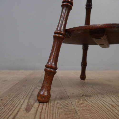 19th Century Faux Bamboo Side Table by William Gerrard