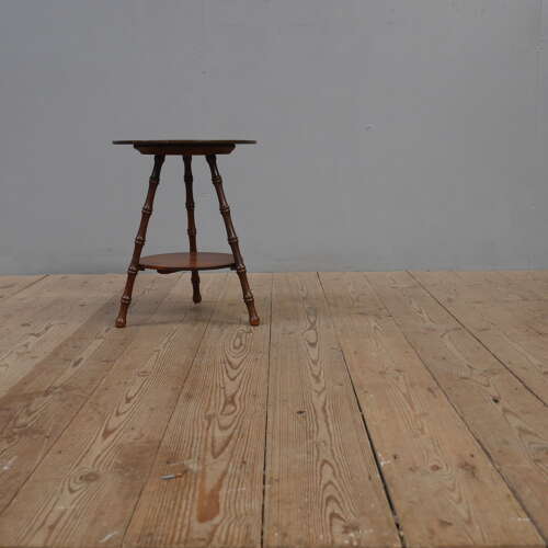 19th Century Faux Bamboo Side Table by William Gerrard