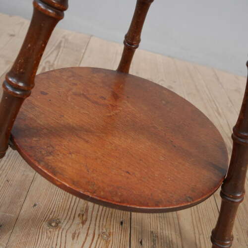 19th Century Faux Bamboo Side Table by William Gerrard