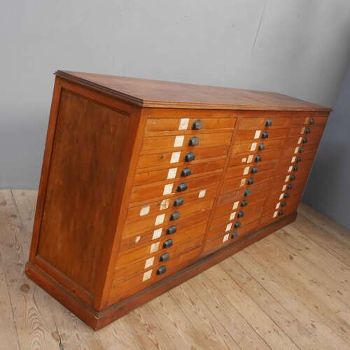 Large Bank of Specimen Drawers